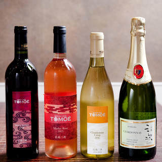 日本ワインと日本酒が豊富です！！