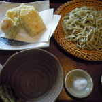 あかりや弧仙 - 海鮮天そば