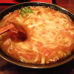 二代目 天頂 - こがしチーズのトマトラーメン