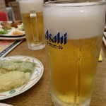 ホロホロ山荘 - ビールは単品　高い！！