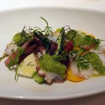タコと有機野菜のサラダ