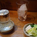 酒処ひよし - キンミヤ＆お新香