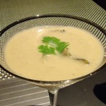 琵琶湖畔 おごと温泉 湯元館 - 茸のスープ