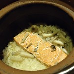 琵琶湖畔 おごと温泉 湯元館 - 鮭の親子御飯