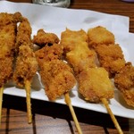 もつ焼 あぶさん - 揚げ5本