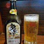 もつ焼 あぶさん - オリオン生と多良川