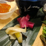 燦醸小町 - カブとゴボウの漬物(2017年10月)