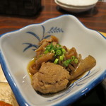 燦醸小町 - 白子の煮物(2017年10月)