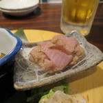 燦醸小町 - カスベの肝和え(2017年10月)