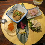 燦醸小町 - おばんざいセット6品(2017年10月)