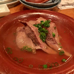 Shutei Zorome - たっぷりワサビで茹で牛タン 1,200円