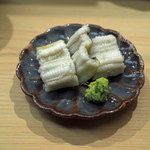 日本橋蛎殻町 すぎた - 【ツマミ】穴子白焼き