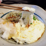 生粉打 作美 - （2017年9月）山かけおろし
      大和芋の粘り気ったら☆*:.｡. o(≧▽≦)o .｡.:*☆