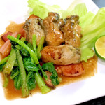 十八番 - 牡蠣ベーコン。