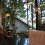 うずら家 - 席から