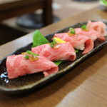 板前焼肉 一斗 - あぶり寿司☆