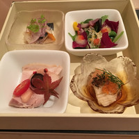 西洋懐石アンシャンテ - 前菜4種