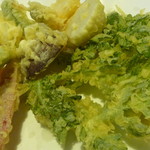 うずら家 - 深山おろしの天ぷら2011_10_22