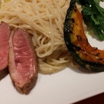 麺屋 六感堂 - 鴨出汁松茸つけ蕎麦（2017年 体育の日限定）