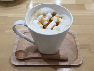 カフェ コモ - ホットマシュマロラテ 600円
