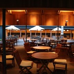 とらや工房 - テラス席。