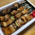 ハセガワストア - やきとり弁当 （小）タレ、レバー1本増し