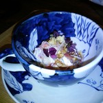 中島町倶楽部 - 無花果、生ハムの白和え