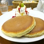 ホットケーキパーラー フルフル - フルーツクリームホットケーキ