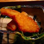 虎白 - ふかひれフライ＆すっぽん春巻き