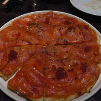 ウルフギャング・パック カフェ 愛知芸術文化センター店 - スモークサーモンピザ