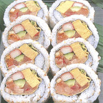 Katsura Sushi - 当店自慢の「かつら巻」1300円