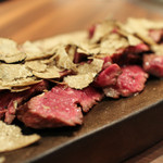 ～北新地はらみのステーキ～ 特上ハラミ トリュフ掛け☆