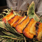 くろぎ - 桜鱒と白子筍のはさみ焼