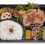菜乃穂 - 豚生姜焼き弁当　(並)600円(3枚)　(大)750円(5枚)　(単品)550円(5枚)