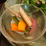 ジャム cafe 可鈴 - 自家製ピクルス