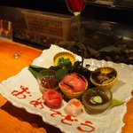 すし処 錦 - 付き出し