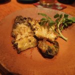 すし処 錦 - アワビバター焼き