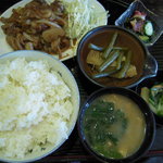Yama Boushi - 豚生姜焼き定食