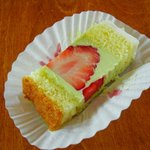 エーケー ラボ - 試食・ピスタチオのケーキ