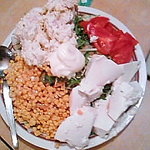 居酒屋 花門 - おまかせサラダ(2010.4)