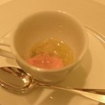 リストランテ カノフィーロ - Gelatina di mulluschi e zafferani