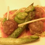 リストランテ カノフィーロ - Polpetta di agnello su salsa pomodori