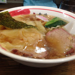 麺壱 吉兆 - ワンタン麺 Oct/2017