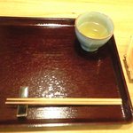 そば茶を戴きます＾＾