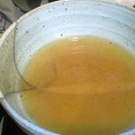 手打ちそば かけはし - かけそばのお出汁