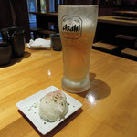 和食バル KO-IKI - 生ビール550円とお通し