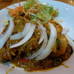 ニルワナム - エビ炒め