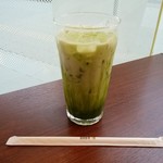 ドトールコーヒーショップ - アイス宇治抹茶ラテ_Mサイズ