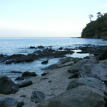 うに清 - 到着したのは黄昏時