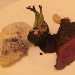 レストラン・モリエール - カブ 十勝牛 じゃがいものグラタン